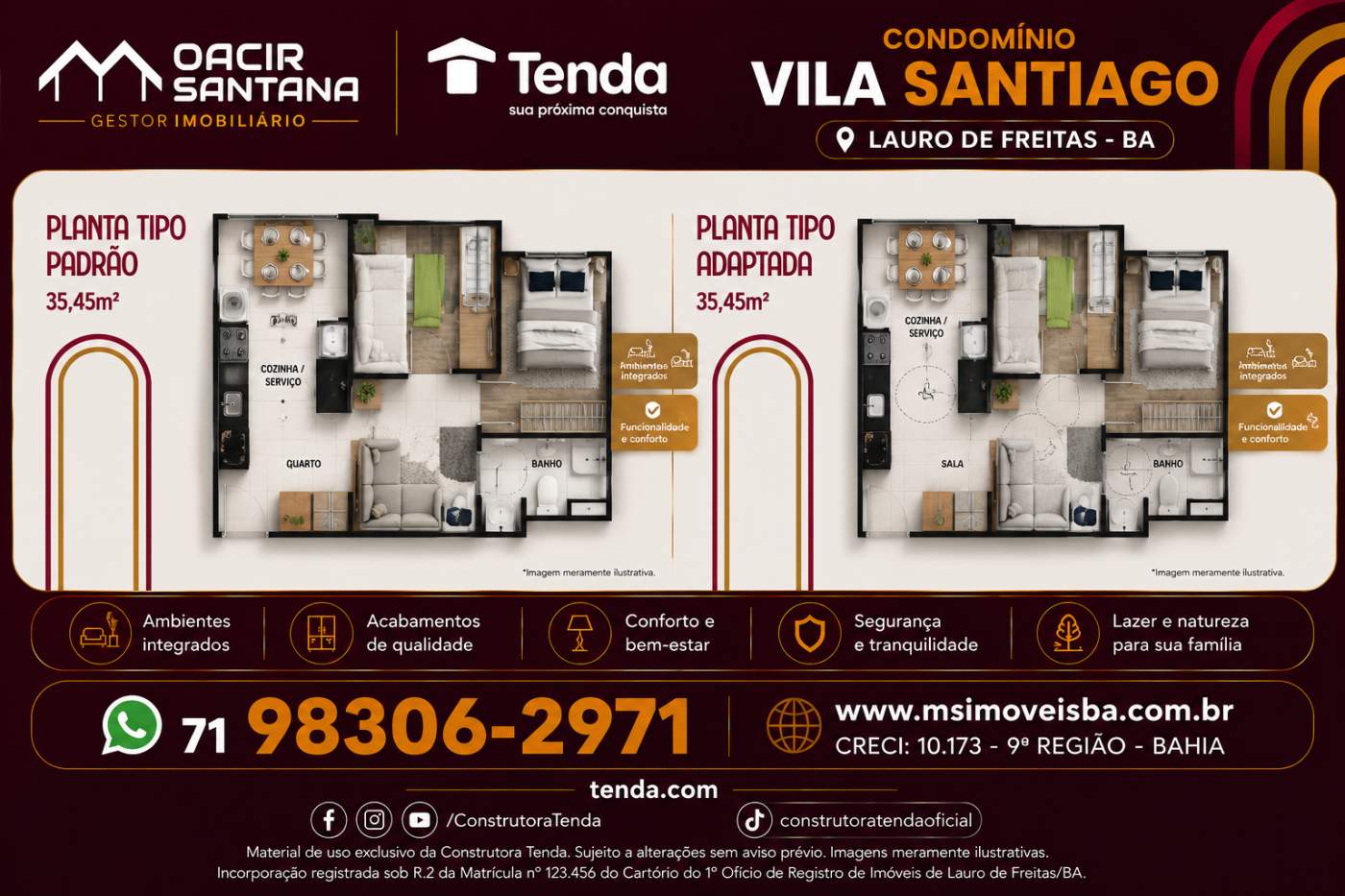 Apartamento, 2 quartos, 35 m² - Foto 6